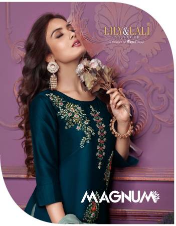 Magnum By Lily & Lali Designer Handwork Ready To Wear Suits